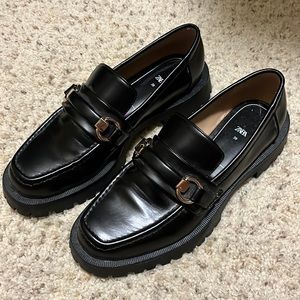 Zara Chunky Style Loafers